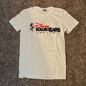 Disney VoluntEARS White and Red T-Shirt